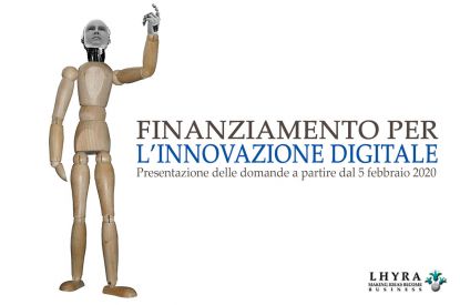 Finanziamento per progetti di innovazione digitale nel Lazio